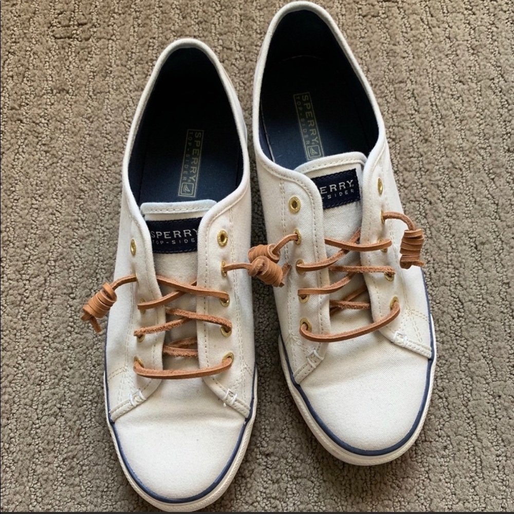 Sperry Top-sider Women Canvas Sneakers size 10